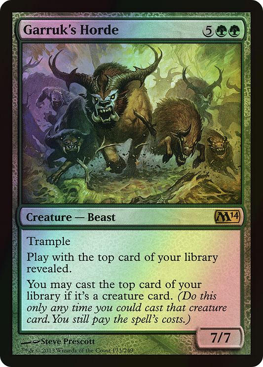 Garruk's Horde (M14) #173 [EN/F]