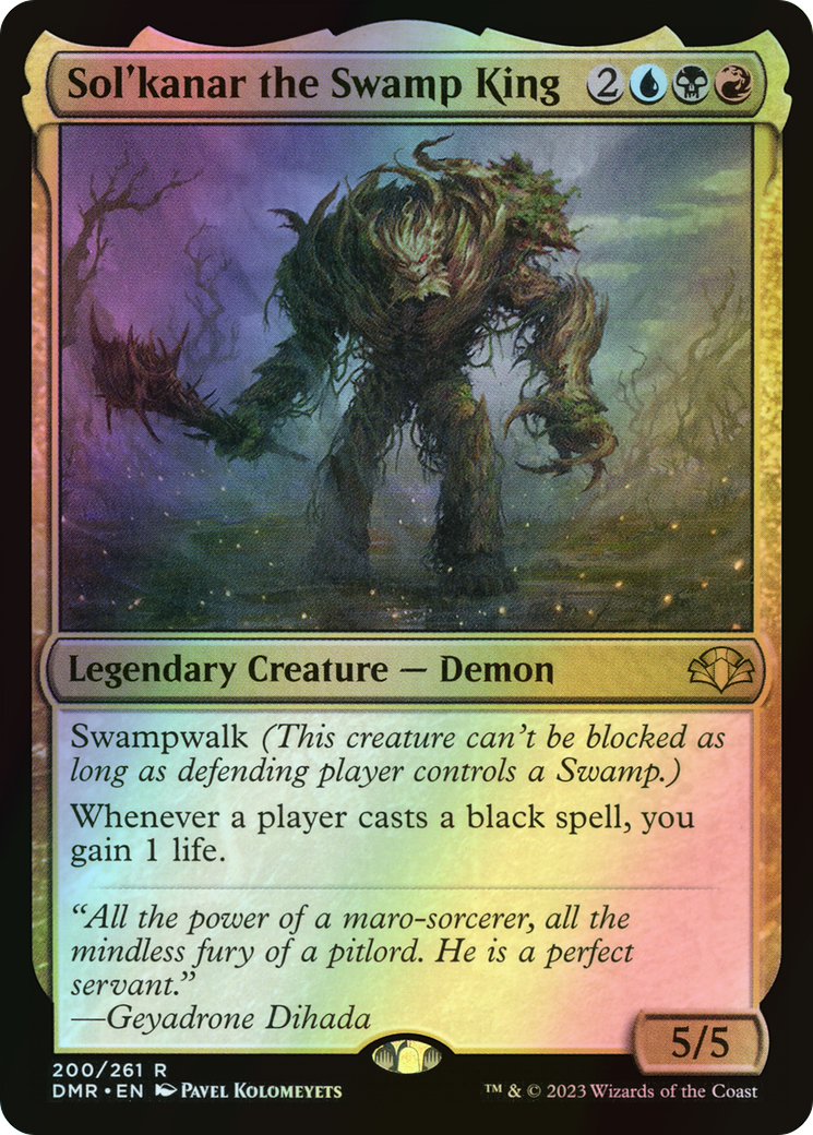 Sol'kanar the Swamp King (DMR) #200 [EN/F]