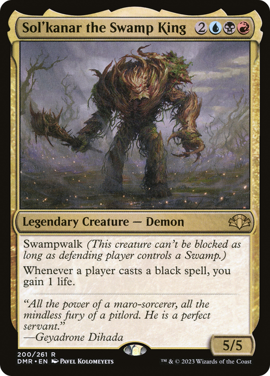 Sol'kanar the Swamp King (DMR) #200 [EN/N]
