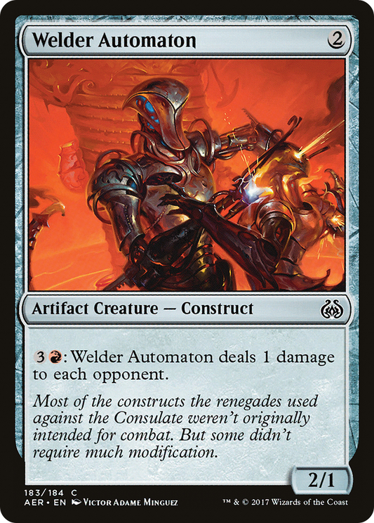 Welder Automaton (AER) #183 [EN/N]