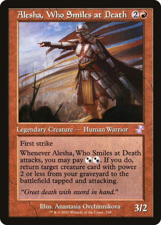 Alesha, Who Smiles at Death (TSR) #338 [EN/N]