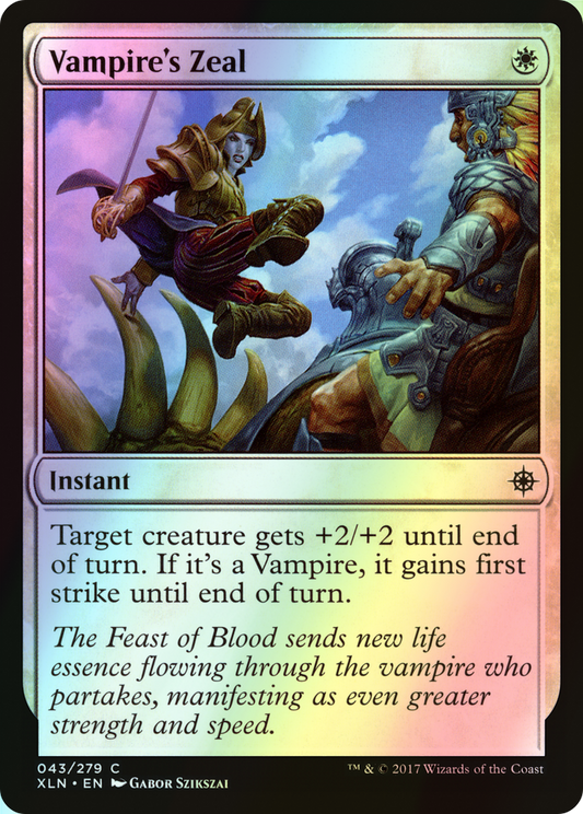 Vampire's Zeal (XLN) #43 [EN/F] s/o