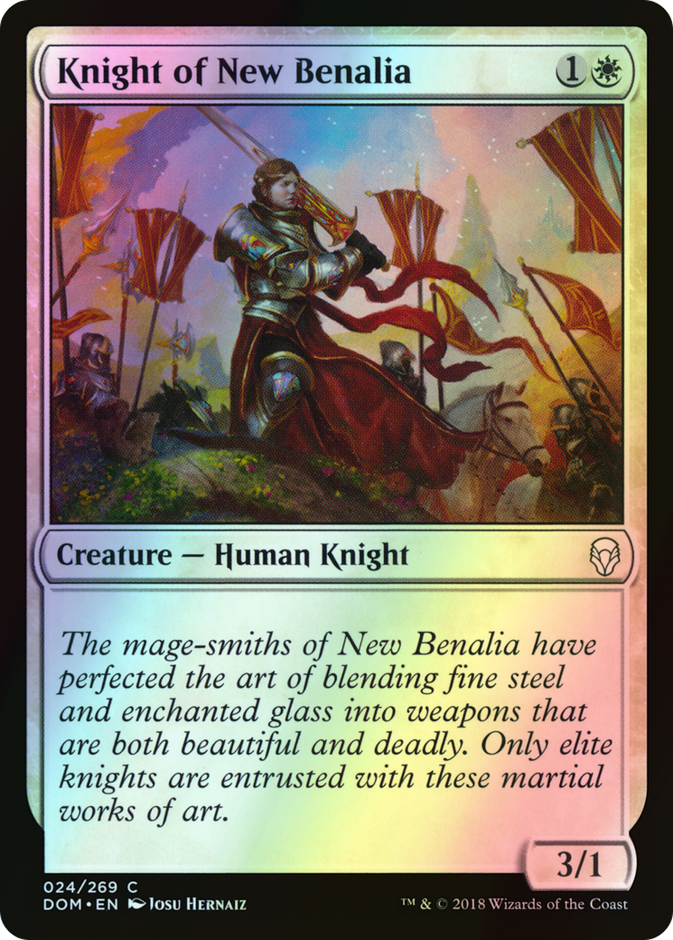 Knight of New Benalia (DOM) #24 [EN/F]