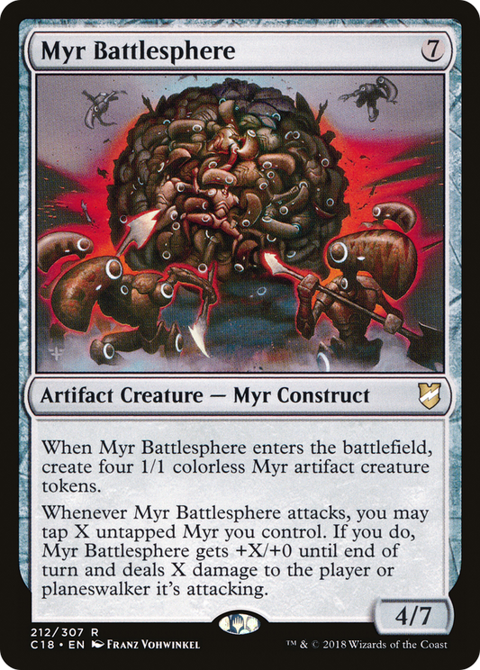 Myr Battlesphere (C18) #212 [EN/N] s/o