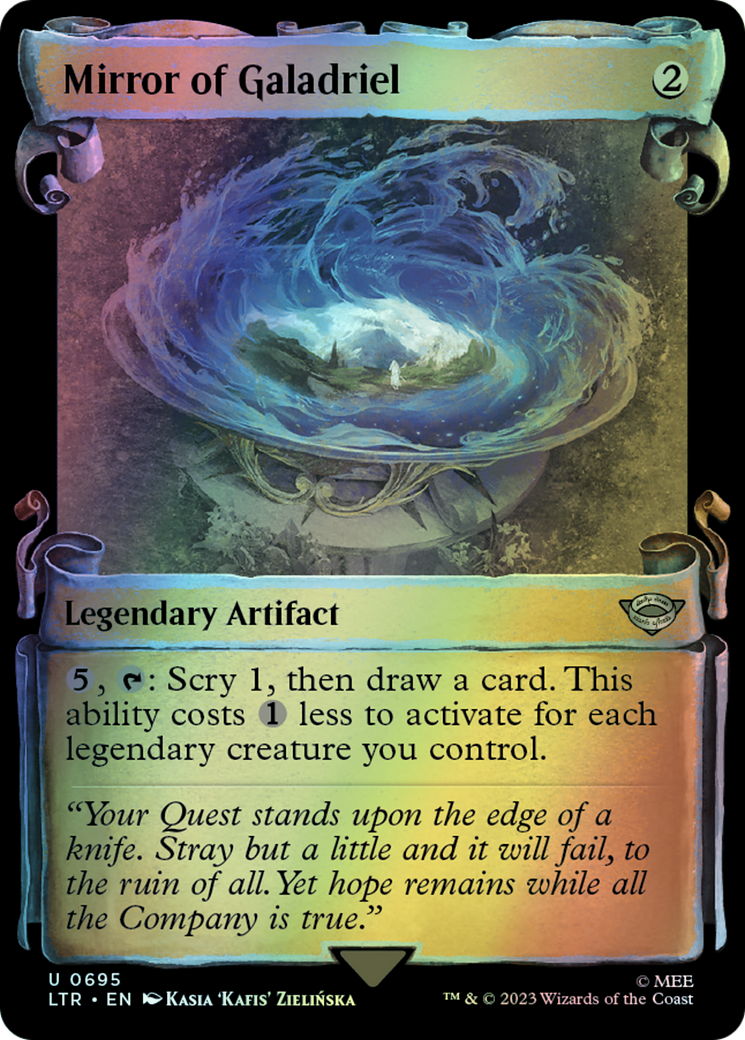 Mirror of Galadriel - Silver Foil (LTR) #695 [EN/F]