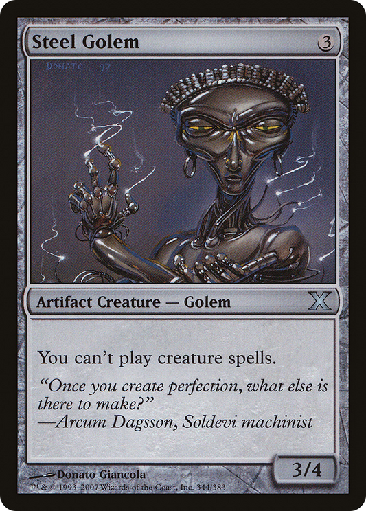Steel Golem (10E) #344 [EN/N]