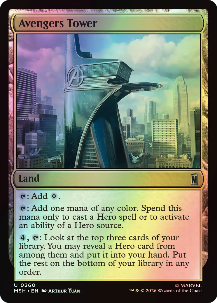 Avengers Tower (MSH) #260 [EN/F]