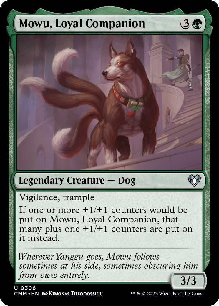 Mowu, Loyal Companion (CMM) #306 [EN/N]