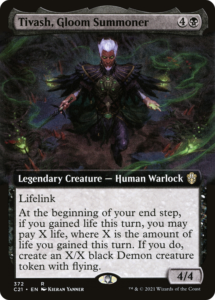 Tivash, Gloom Summoner (C21) #372 [EN/N] s/o