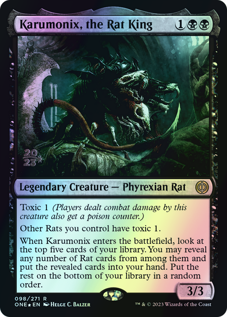 Karumonix, the Rat King (PONE) #98s [EN/F]
