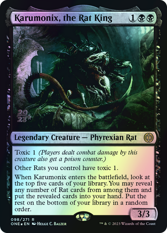 Karumonix, the Rat King (PONE) #98s [EN/F]