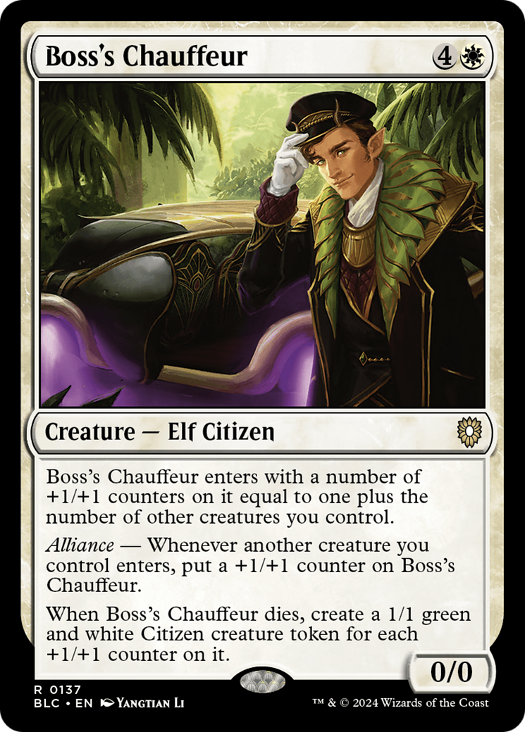 Boss's Chauffeur (BLC) #137 [EN/N]