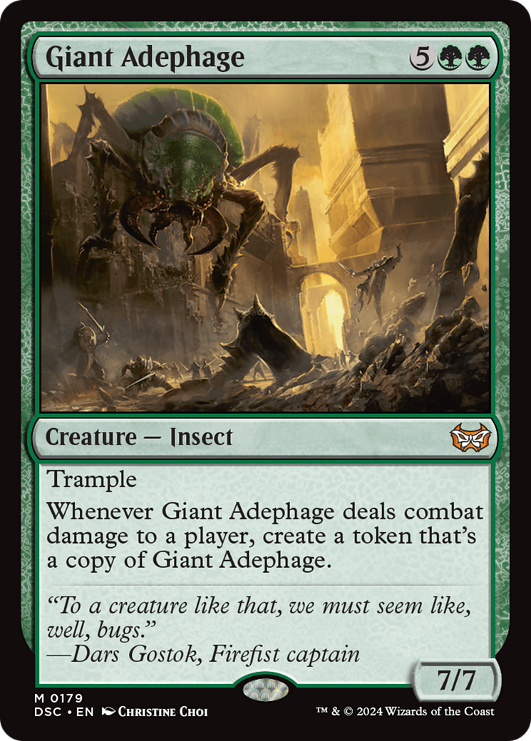 Giant Adephage (DSC) #179 [EN/N] s/o