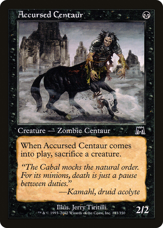 Accursed Centaur (ONS) #123 [EN/N] s/o