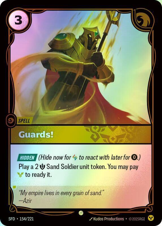 Guards! (SFD) #154 [EN/F] s/o