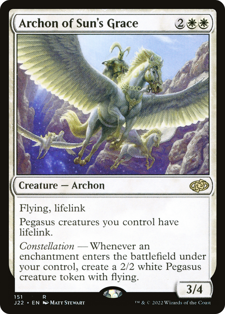 Archon of Sun's Grace (J22) #151 [EN/N]