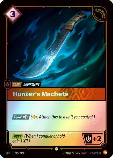 Hunter's Machete (UNL) #096 [EN/F] s/o