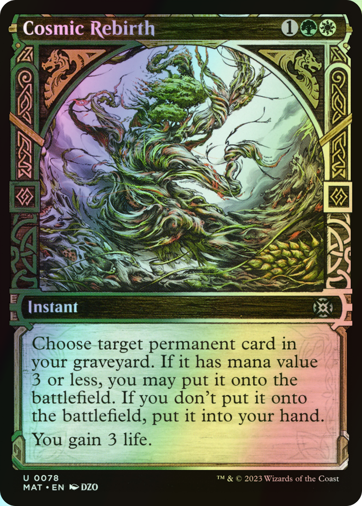 Cosmic Rebirth (MAT) #78 [EN/F]