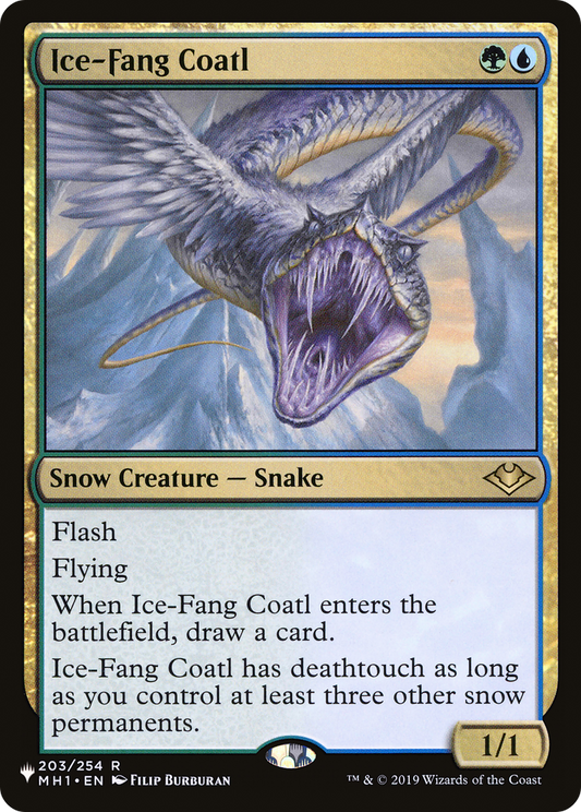 Ice-Fang Coatl (PLST) #MH1-203 [EN/N]