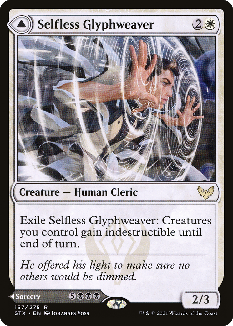 Selfless Glyphweaver // Deadly Vanity (STX) #157 [EN/N]