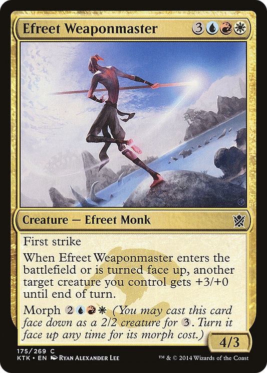 Efreet Weaponmaster (KTK) #175 [EN/N]