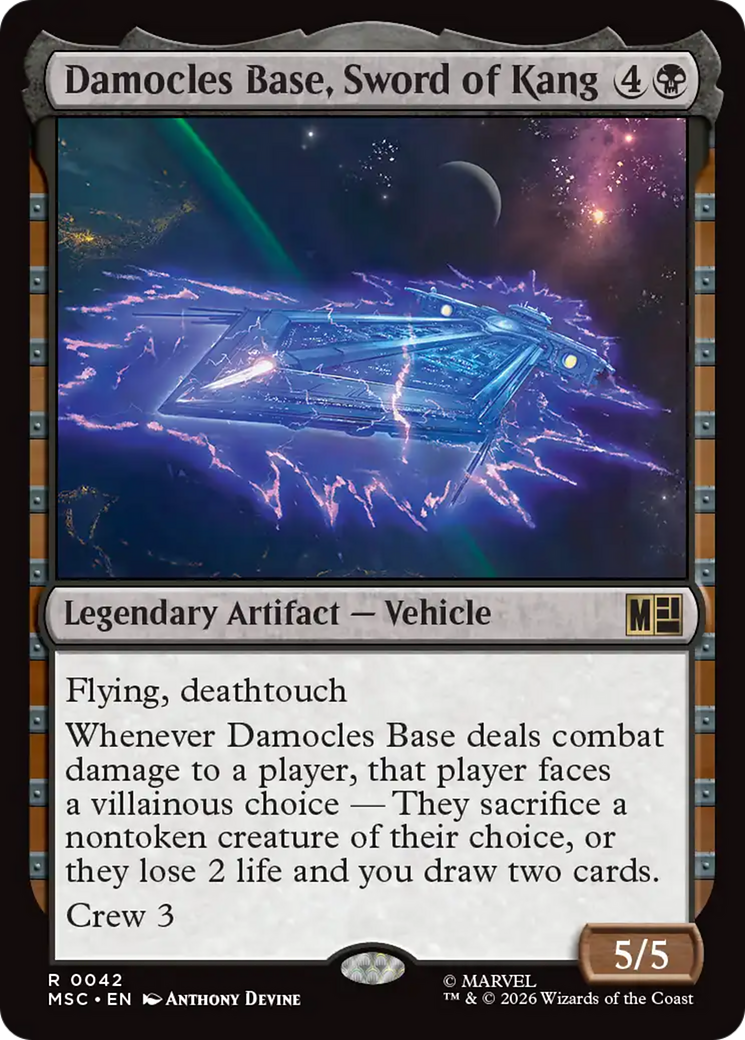 Damocles Base, Sword of Kang (MSC) #42 [EN/N]