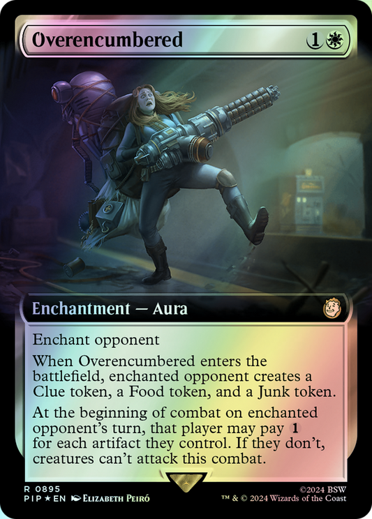 Overencumbered - Surge Foil (PIP) #895 [EN/F]