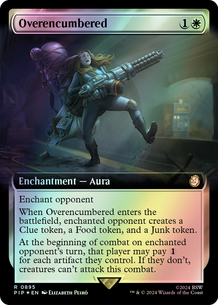 Overencumbered - Surge Foil (PIP) #895 [EN/F]