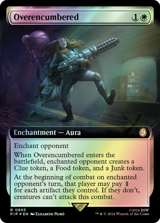 Overencumbered - Surge Foil (PIP) #895 [EN/F]