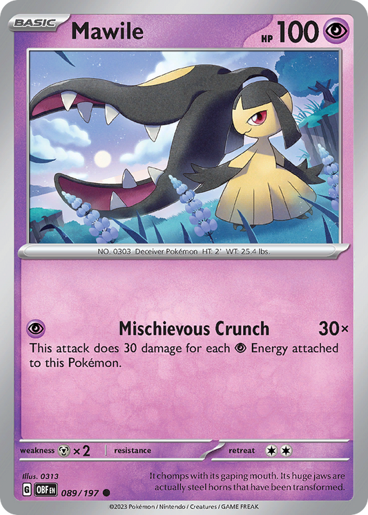 Mawile - 089/197 (OBF) #089 [EN/N] s/o