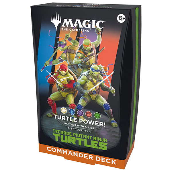 [PRE-ORDER] MTG: Universes Beyond- Teenage Mutant Ninja Turtles Commander Deck