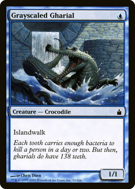 Grayscaled Gharial (RAV) #52 [EN/N]