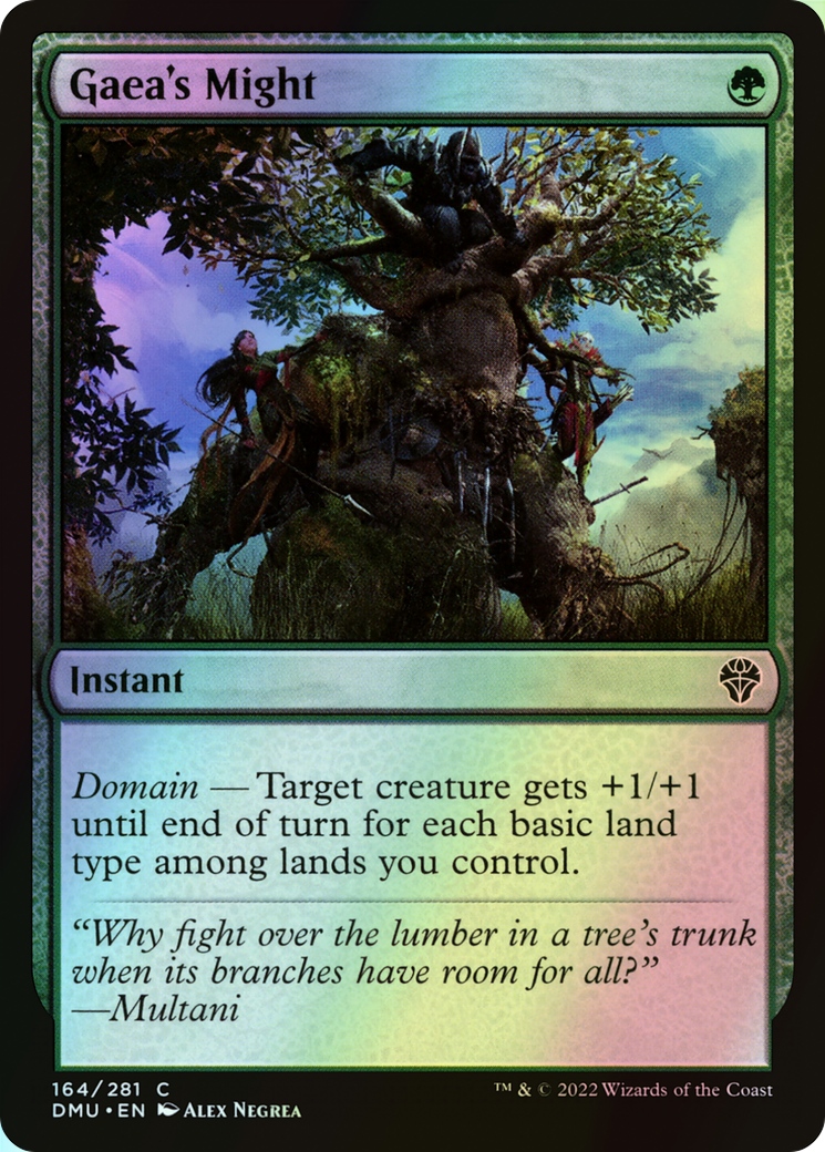 Gaea's Might (DMU) #164 [EN/F]