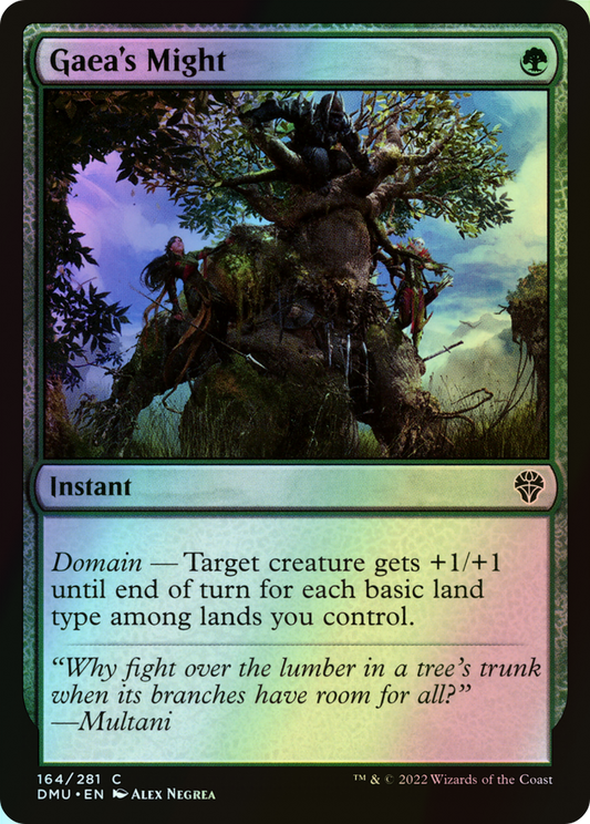 Gaea's Might (DMU) #164 [EN/F]
