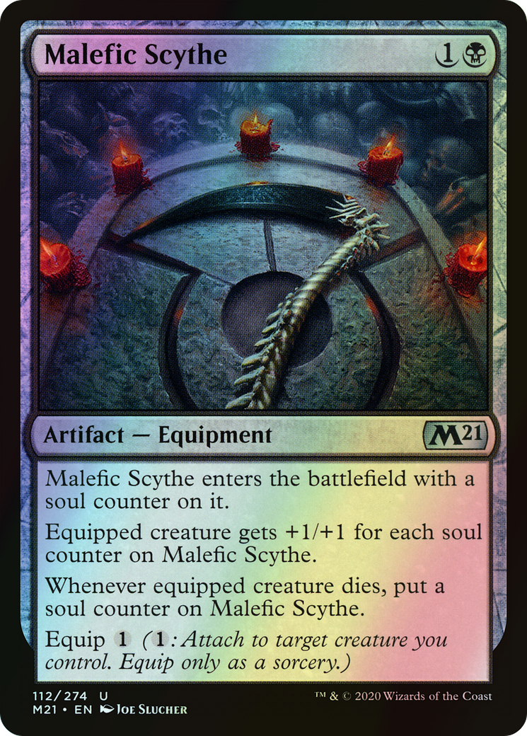 Malefic Scythe (M21) #112 [EN/F]