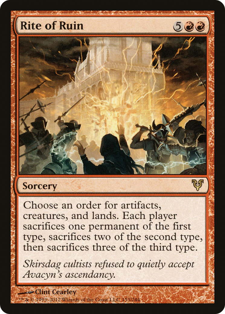 Rite of Ruin (AVR) #153 [EN/N]