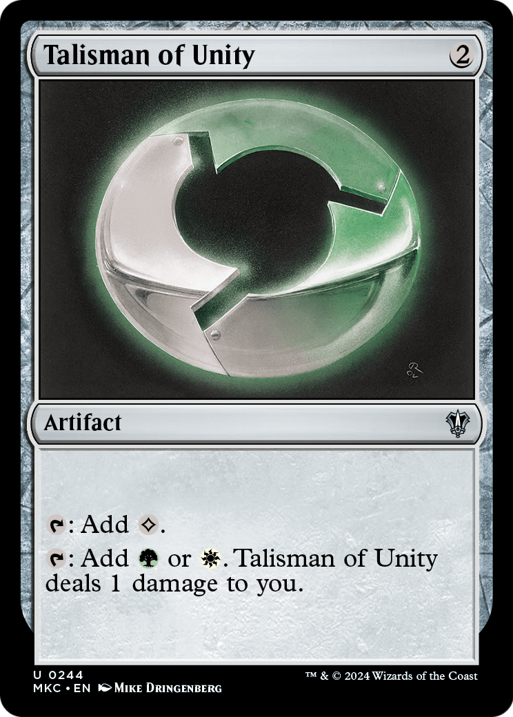 Talisman of Unity (MKC) #244 [EN/N]