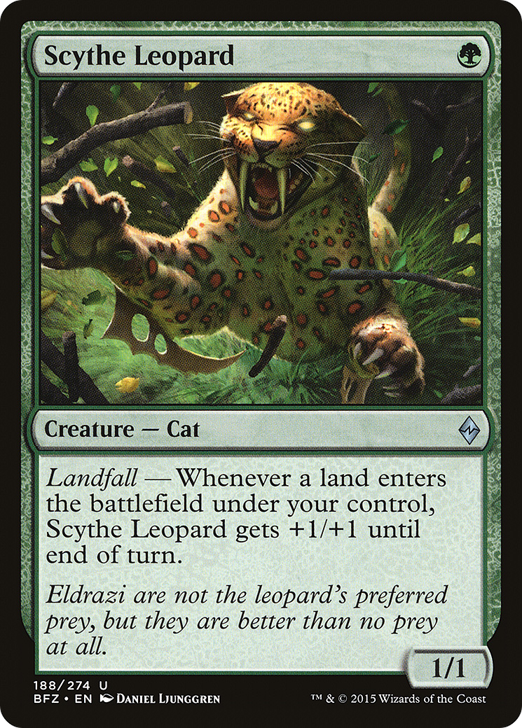 Scythe Leopard (BFZ) #188 [EN/N]