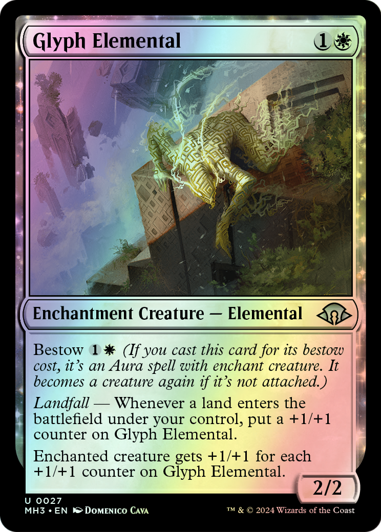 Glyph Elemental (MH3) #27 [EN/F]