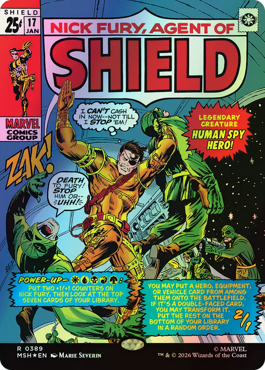 Nick Fury, Agent of S.H.I.E.L.D. (MSH) #389 [EN/F]