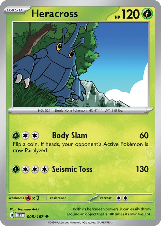 Heracross (TWM) #008 [EN/N]