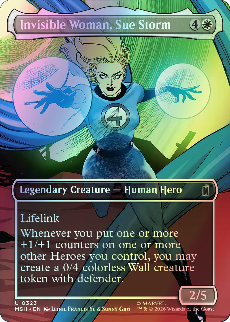 Invisible Woman, Sue Storm (MSH) #323 [EN/F] s/o