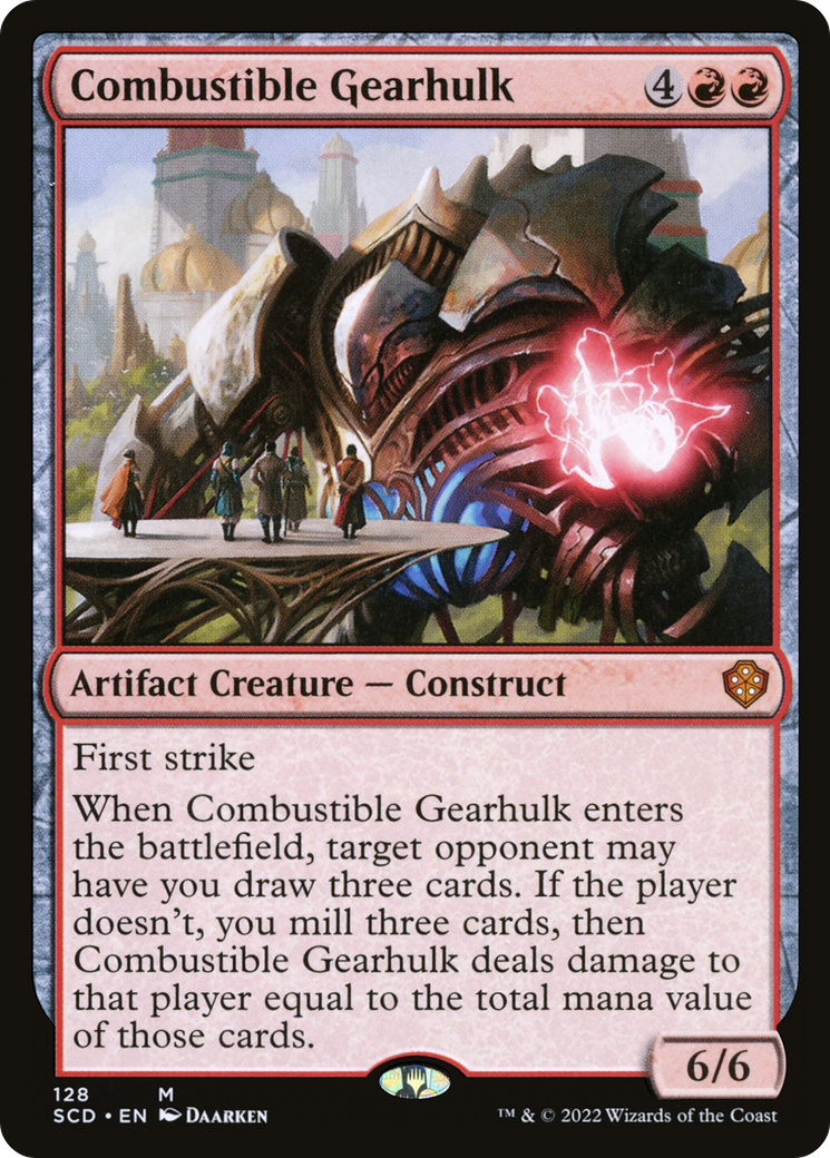 Combustible Gearhulk (SCD) #128 [EN/N]