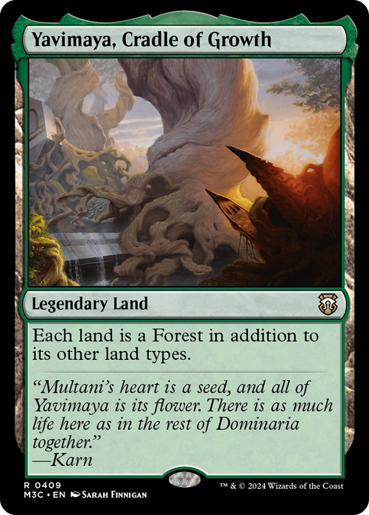 Yavimaya, Cradle of Growth (M3C) #409 [EN/N] s/o
