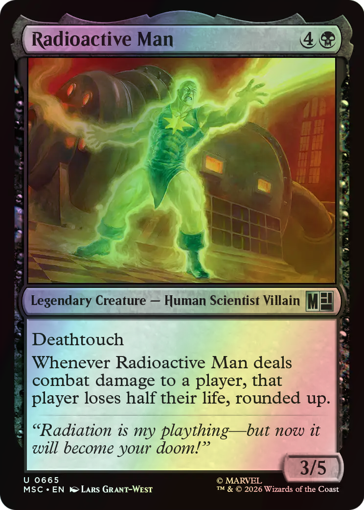 Radioactive Man (MSC) #665 [EN/F] s/o