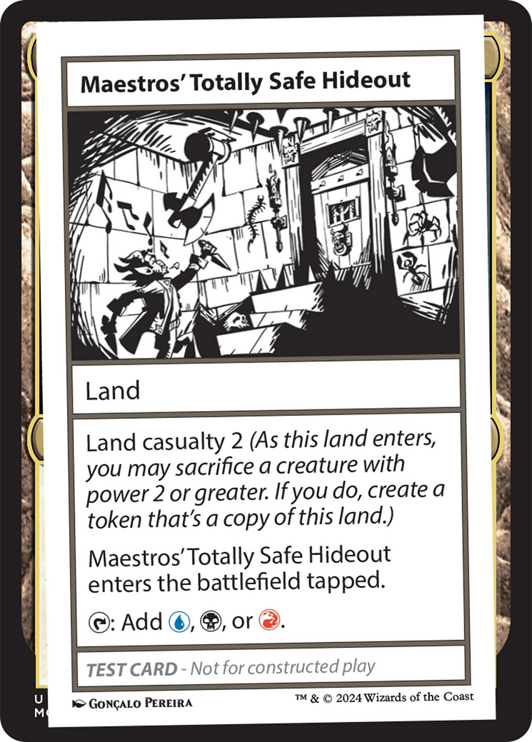 Maestros' Totally Safe Hideout (MB2) #615 [EN/N]