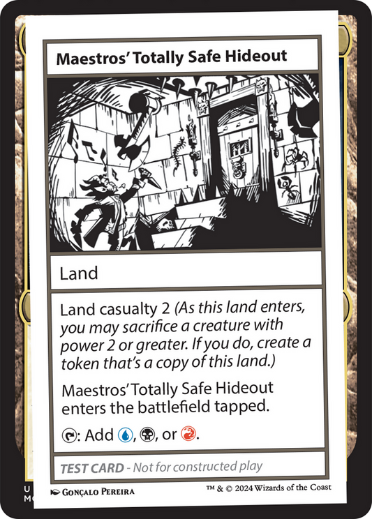 Maestros' Totally Safe Hideout (MB2) #615 [EN/N]