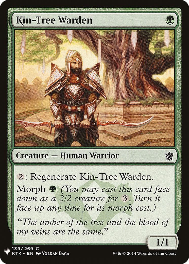 Kin-Tree Warden (PLST) #KTK-139 [EN/N]