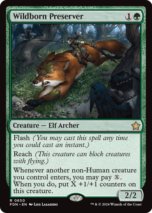 Wildborn Preserver (FDN) #650 [EN/N]