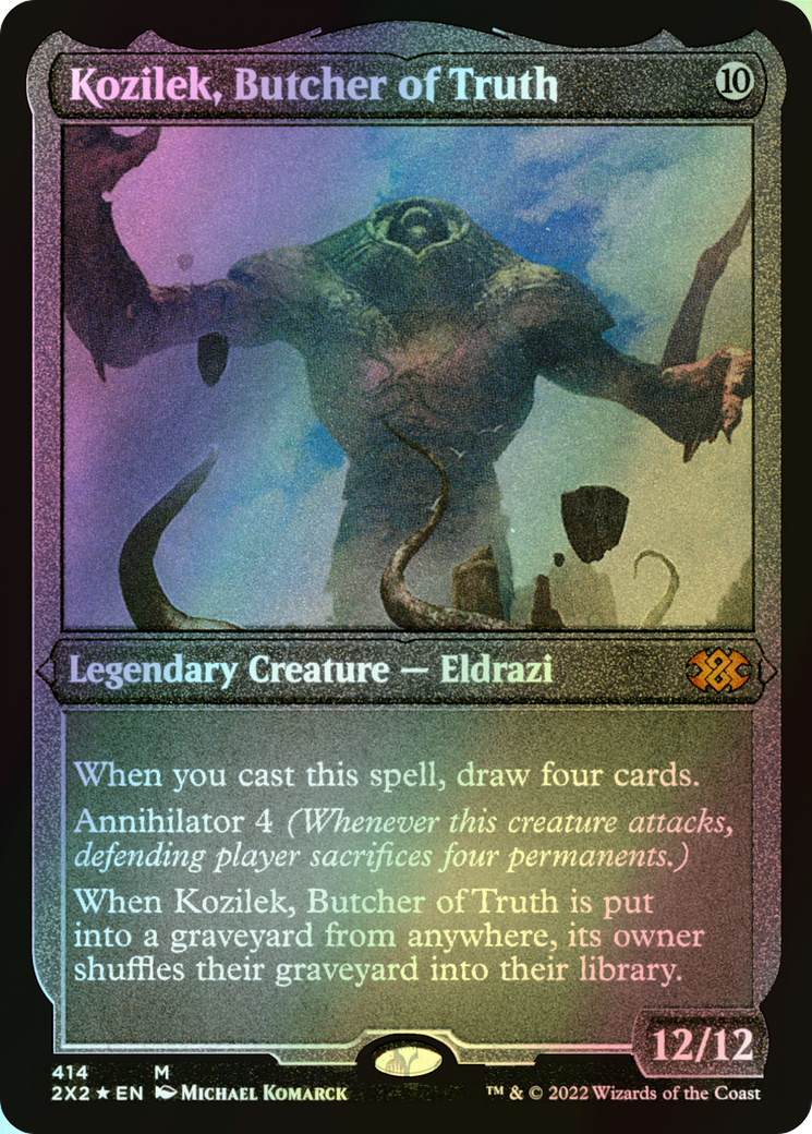 Kozilek, Butcher of Truth (2X2) #414 [EN/E] s/o